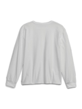 Camiseta basica blanca manga larga