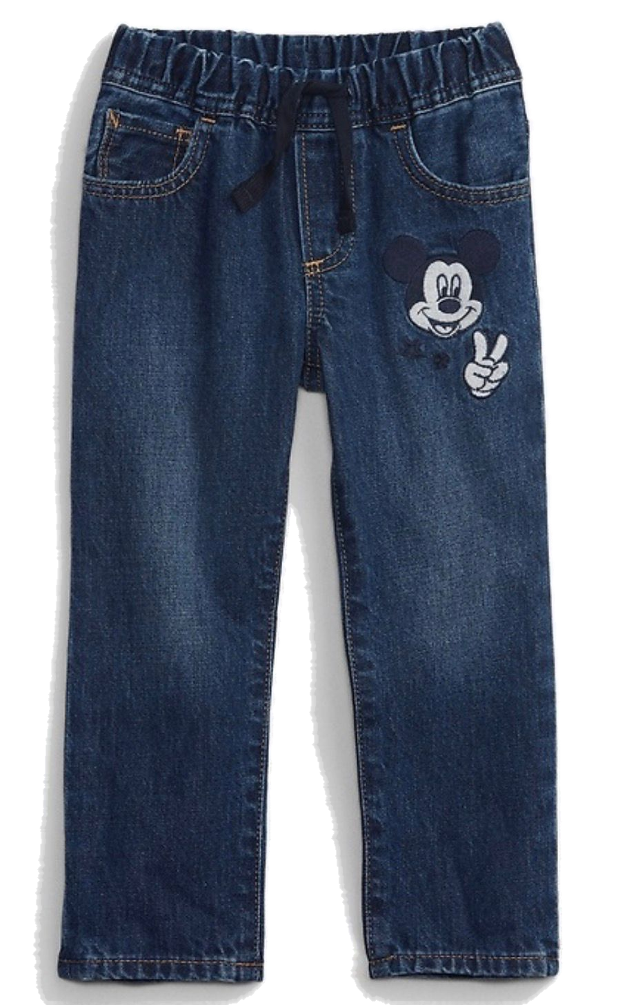 Jeans con Mickey Mouse de Disney estilo pull-on