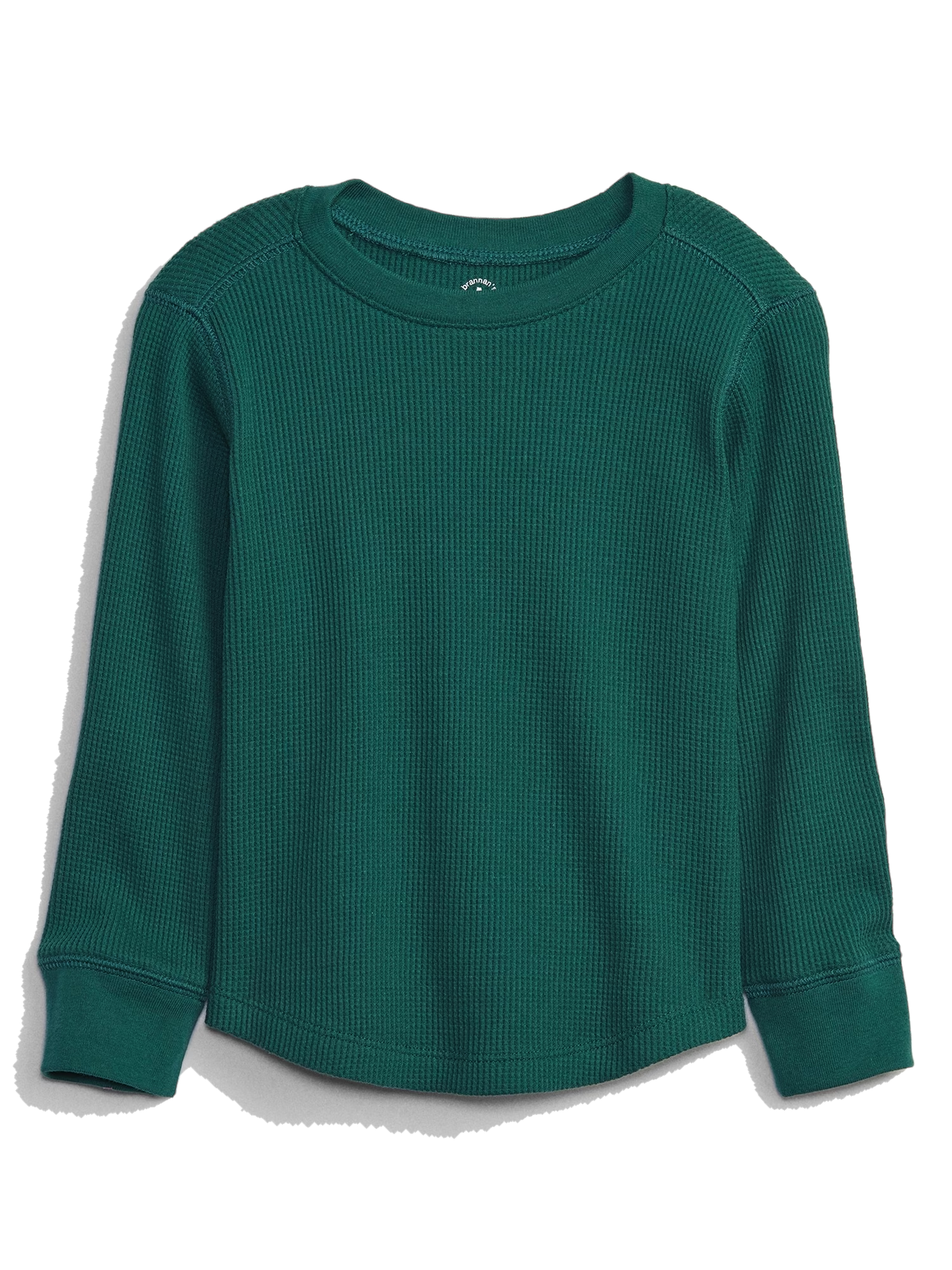 Saco waffle verde oscuro