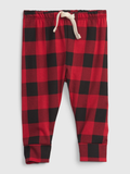 Jogger cuadros rojo
