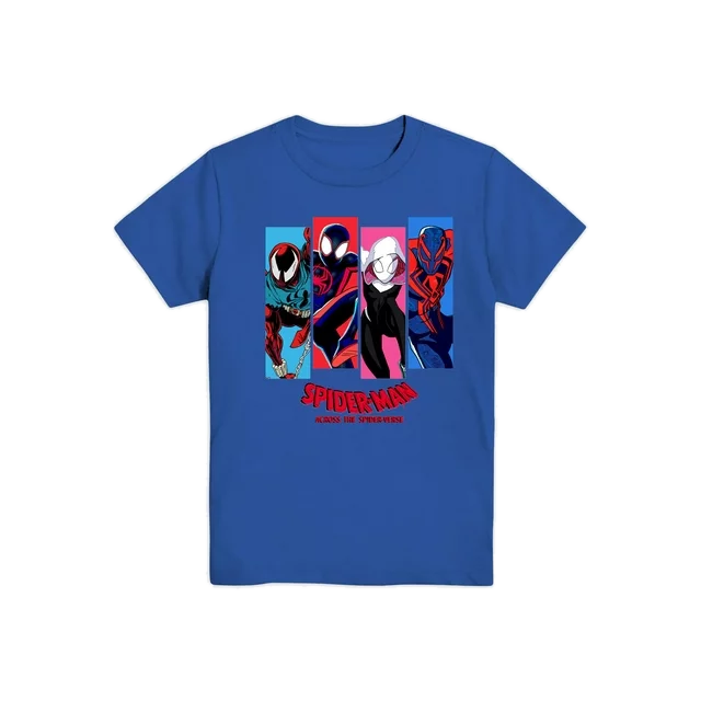 Camiseta gráfica spider-man unisex