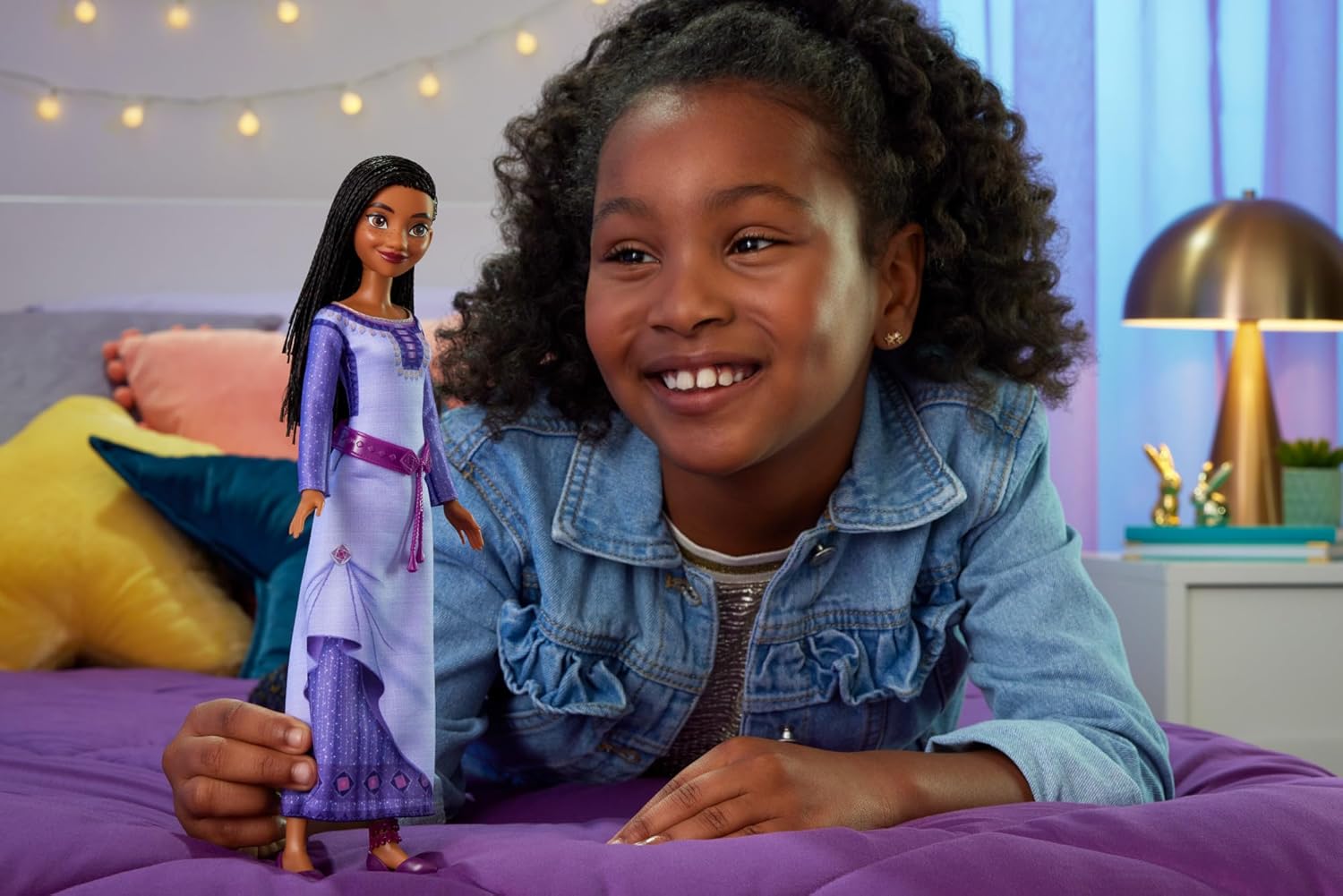 Muñeca asha de rosas disney wish