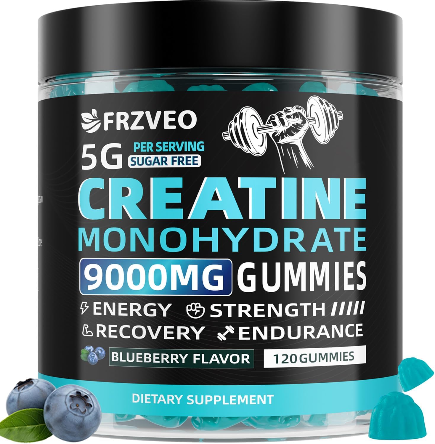 Creatina monohidrato masticable gummies