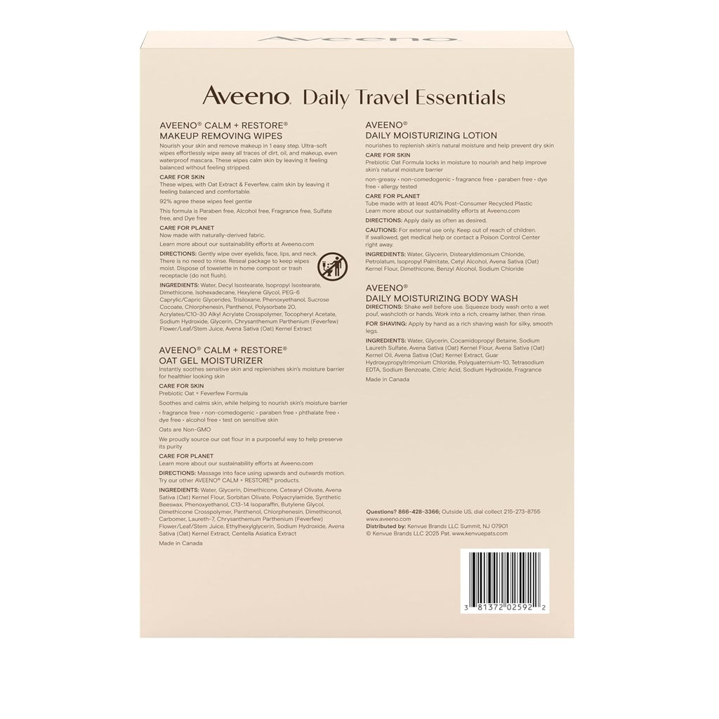 Kit aveeno esenciales
