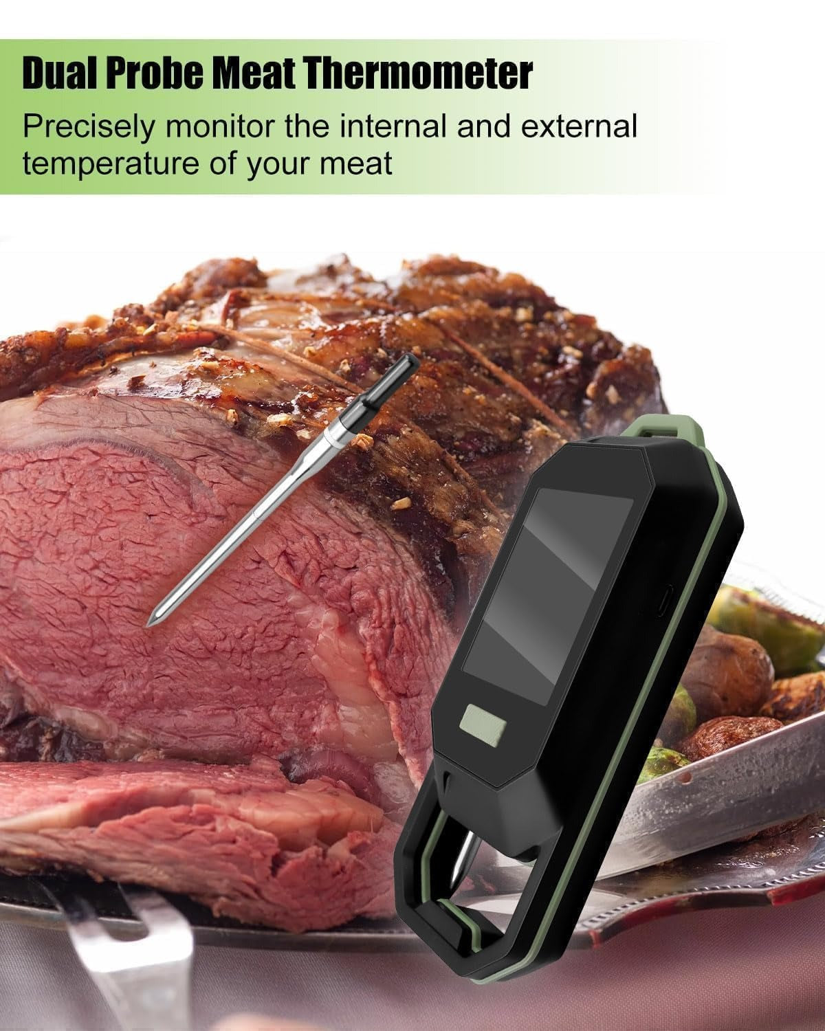 Termómetro digital para carne