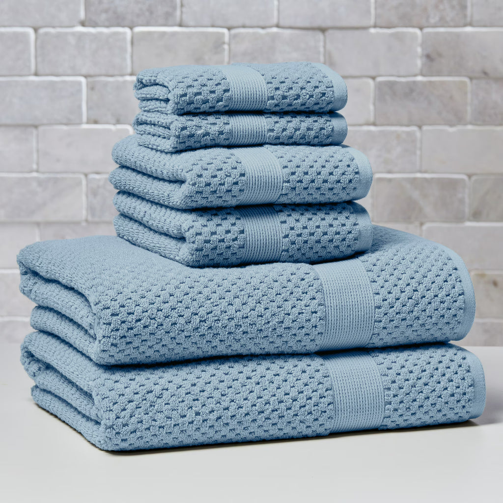 Set de toallas azules
