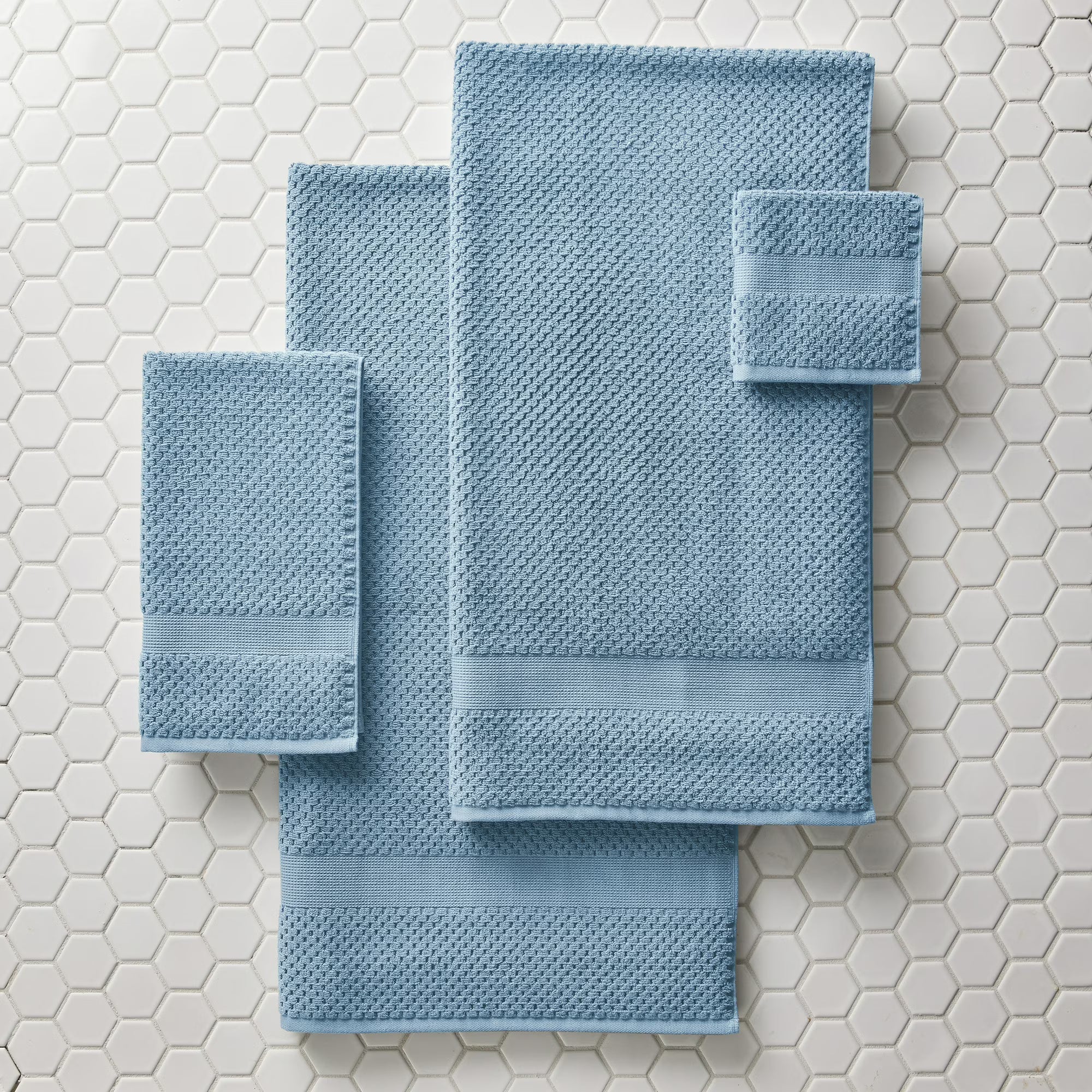 Set de toallas azules