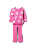 Conjunto 2 piezas leggins y saco rosado