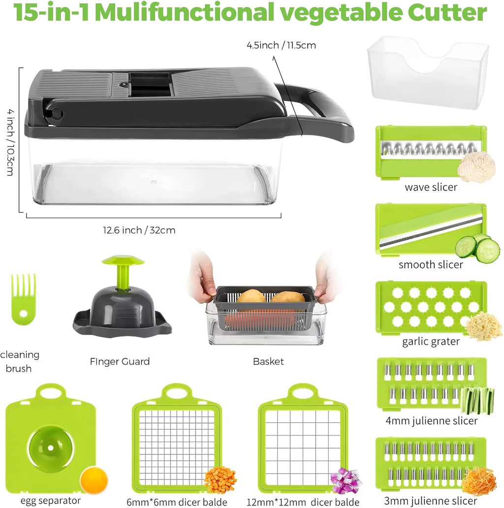 Picador de verduras multifuncional