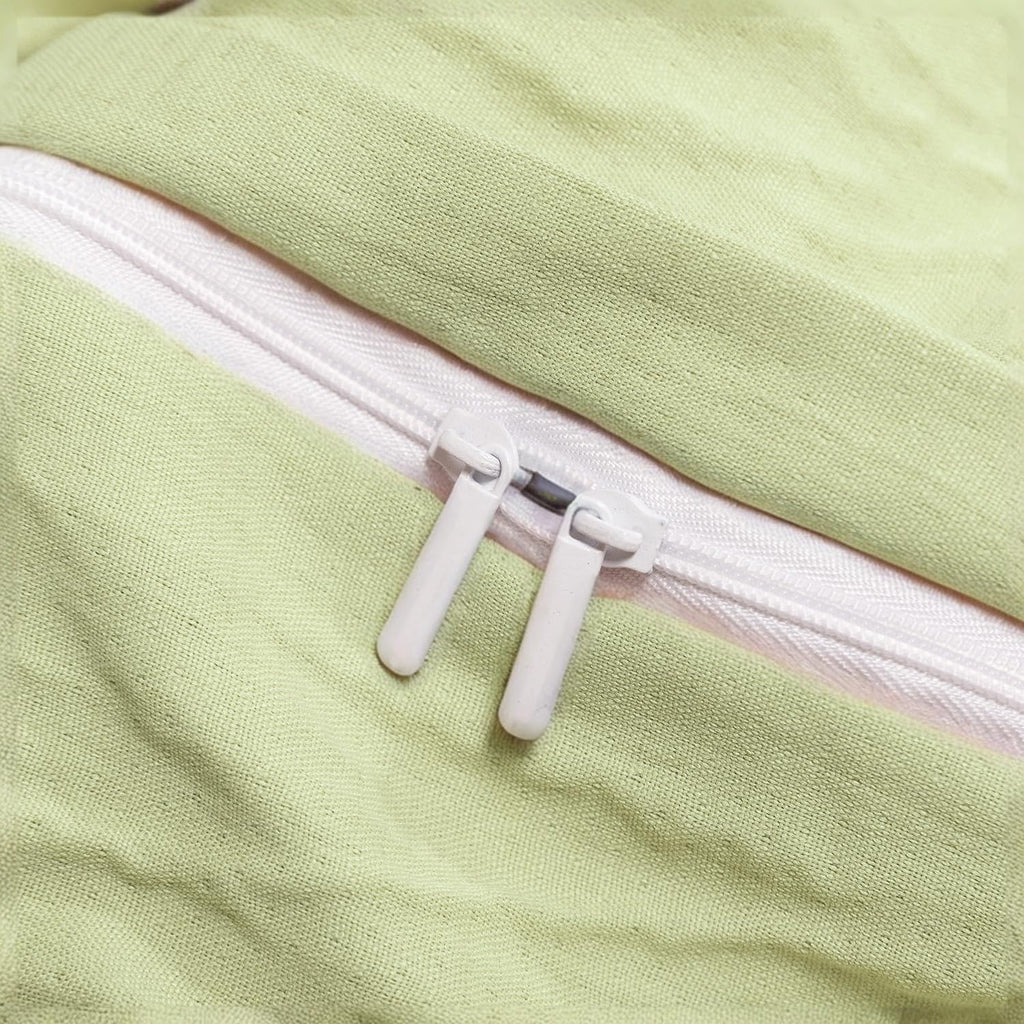 Duvet cover queen verde claro
