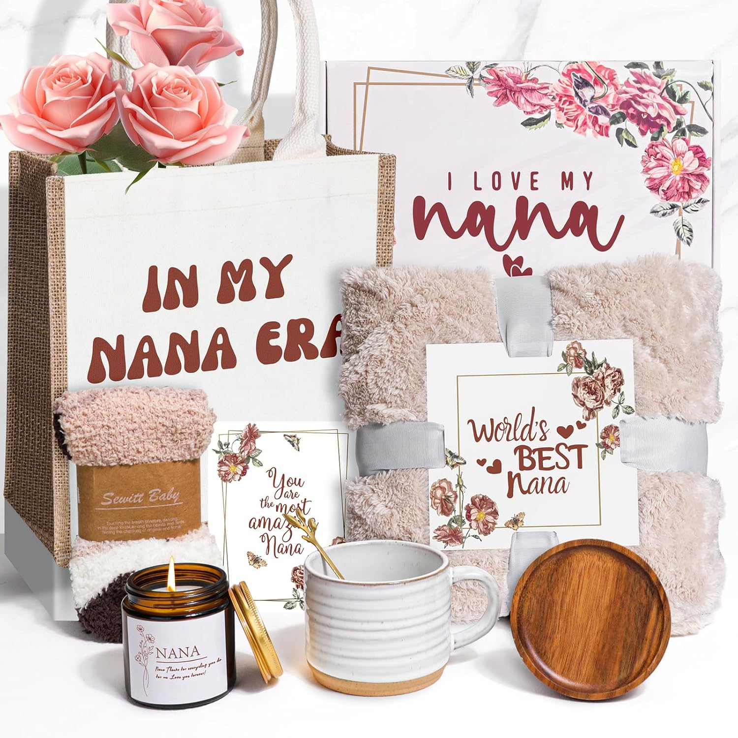 Set de regalo para abuela 9 piezas
