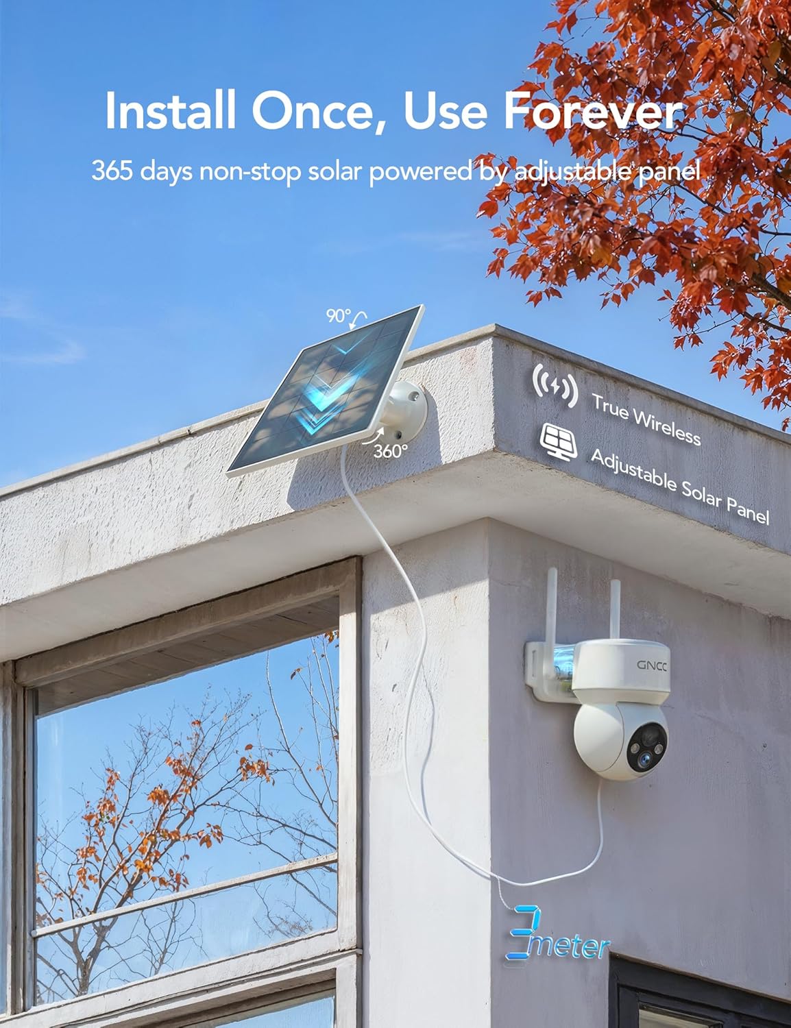 Cámara solar  de seguridad