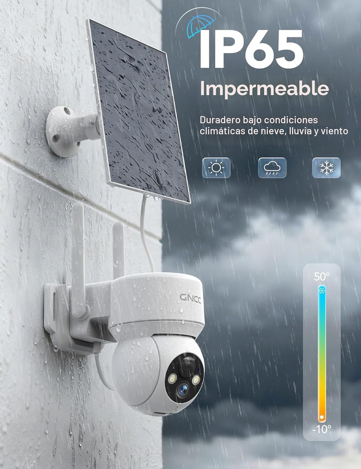 Cámara solar  de seguridad