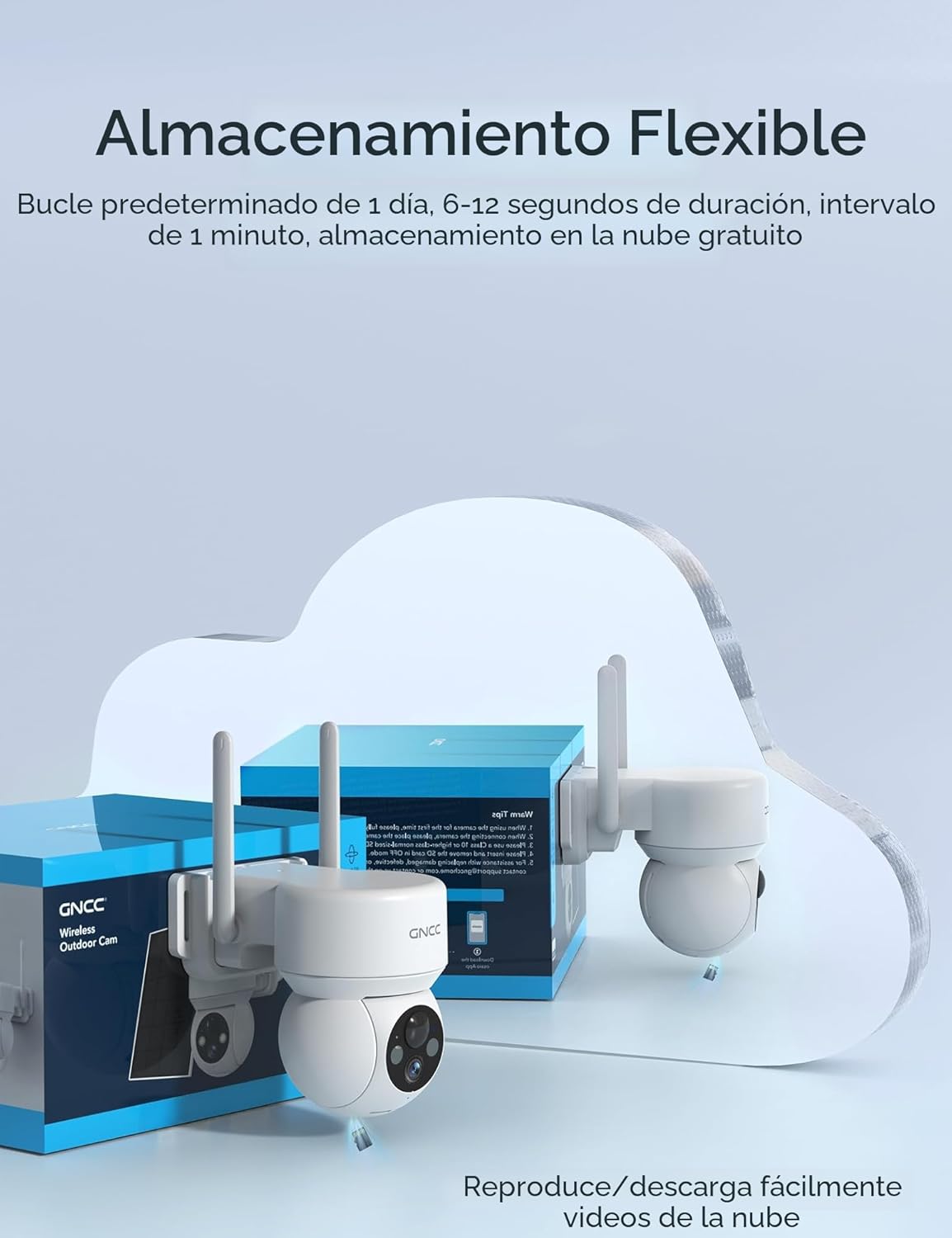 Cámara solar  de seguridad