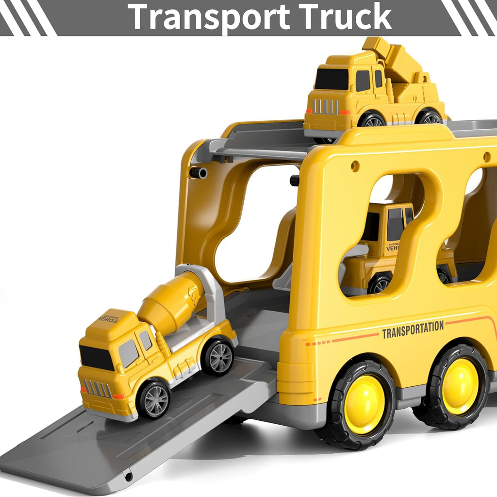 Camiones de construcción para niños