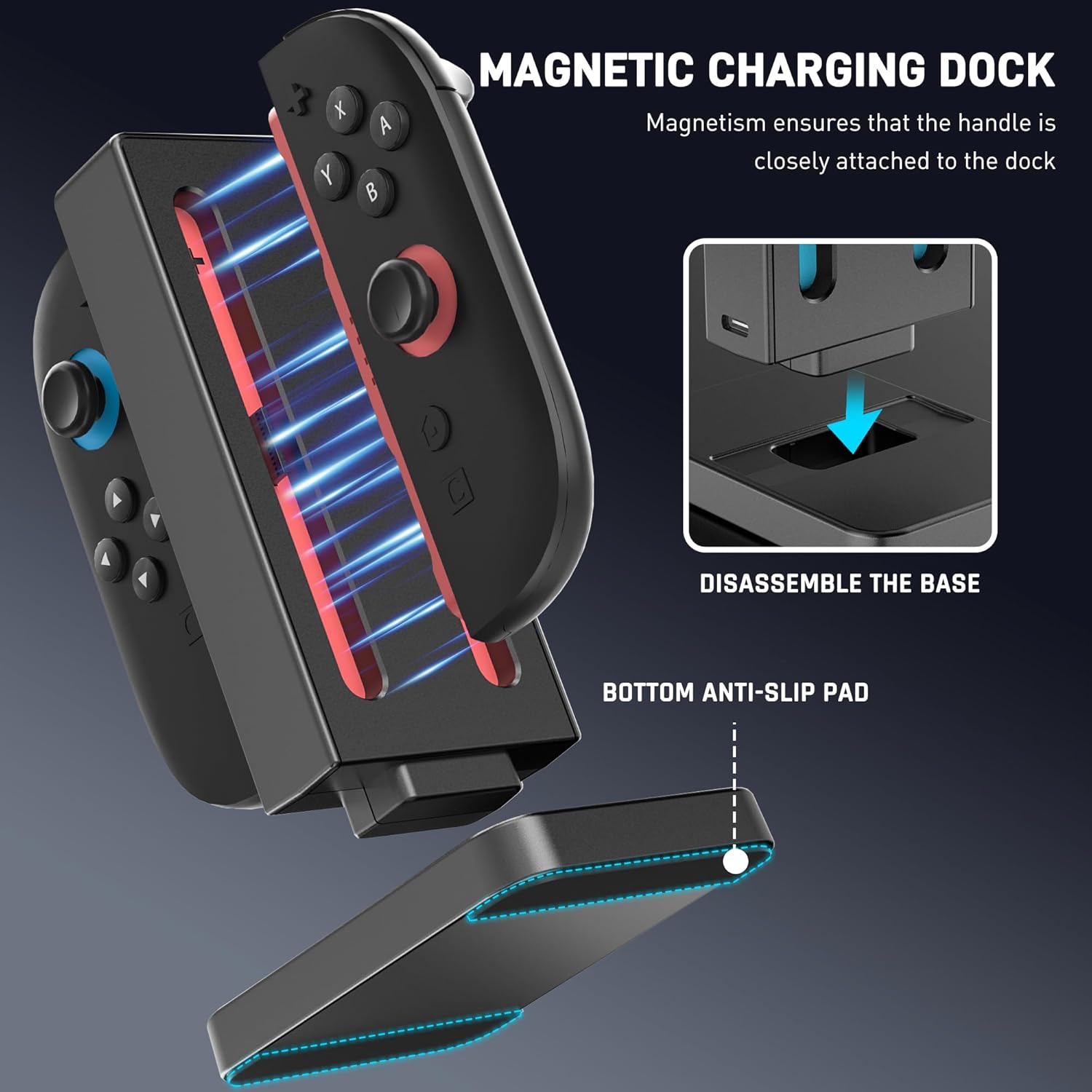 Charging Dock para nintendo switch
