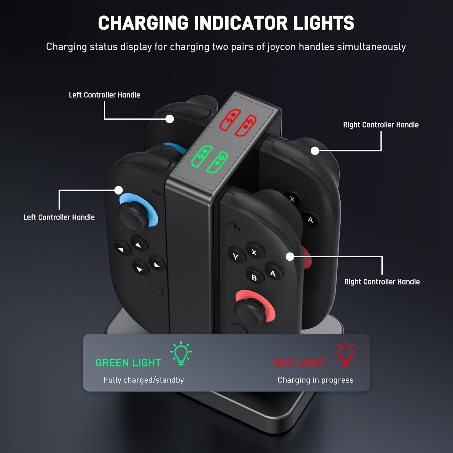 Charging Dock para nintendo switch