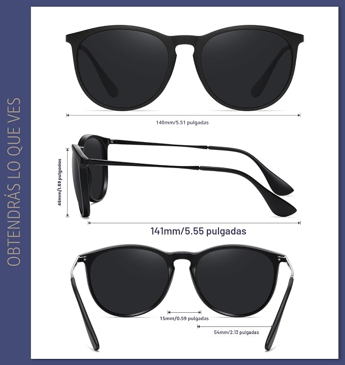 Set x2 gafas de sol
