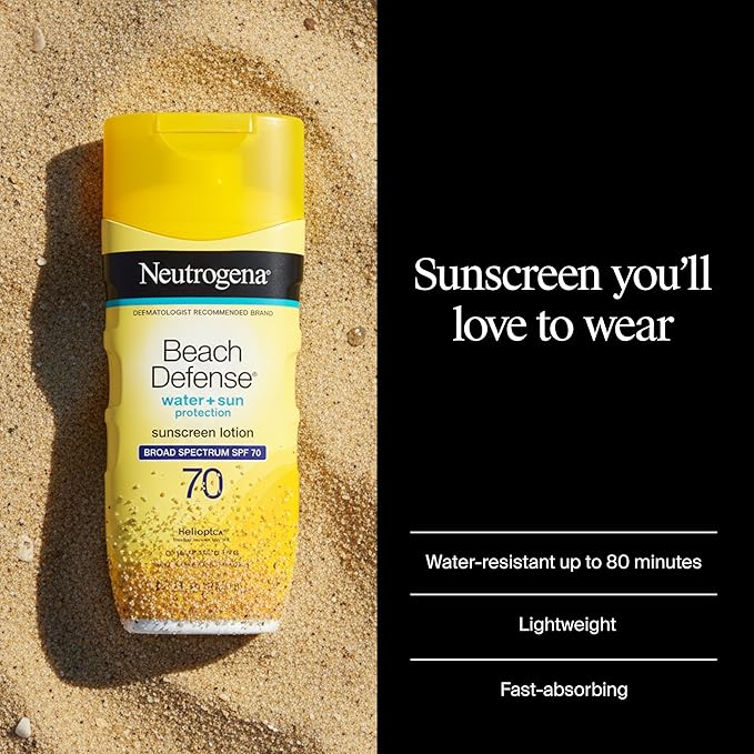 Neutrogena - Protector Solar Beach Defense FPS 70 – 198 ml