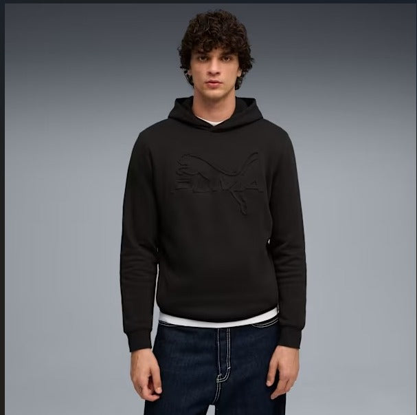 PUMA - Elevated Essentials Hoodie para Hombre – Negro