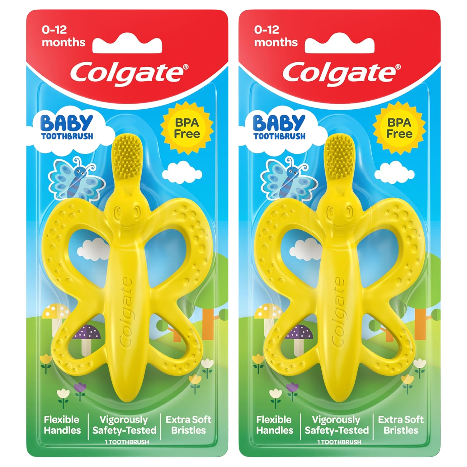 Set de cepillos mordedores para bebé