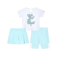 Conjunto deportivo azul