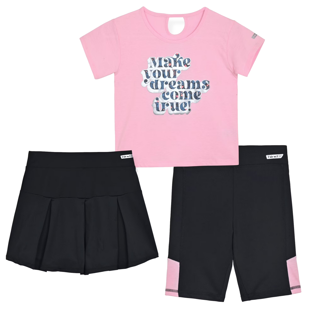 Conjunto deportivo rosado