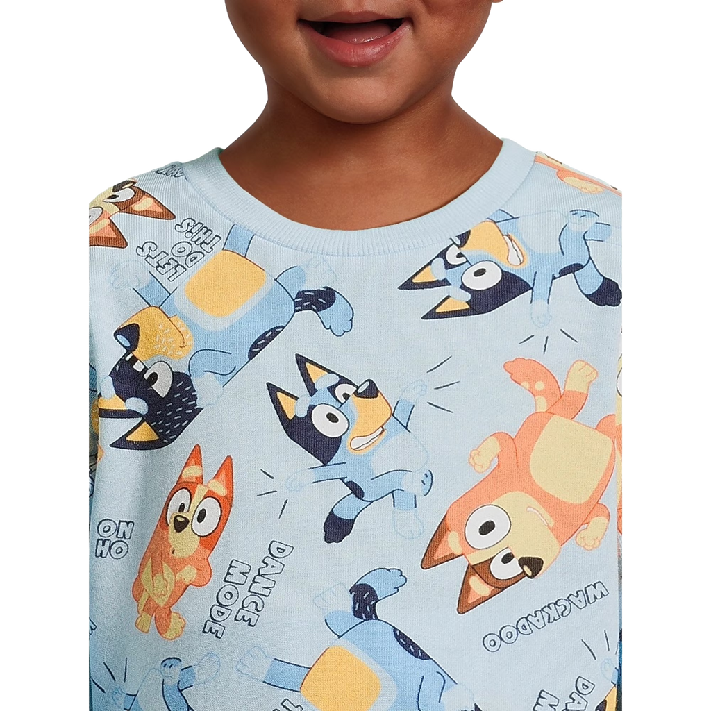 Set 2 piezas bluey infantil