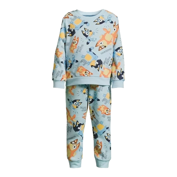 Set 2 piezas bluey infantil
