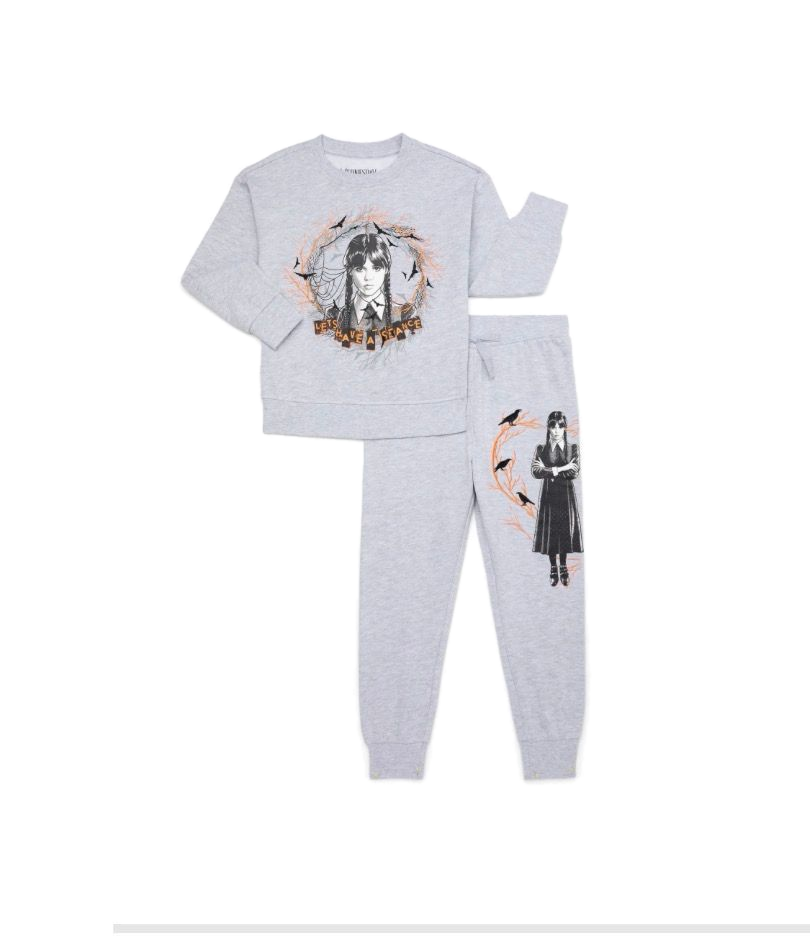 Set de sudadera y jogger wednesday