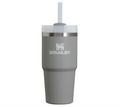Stanley - Vaso Quencher H2.0 FlowState con Asa y Pitillo – 14 oz – Color Ash